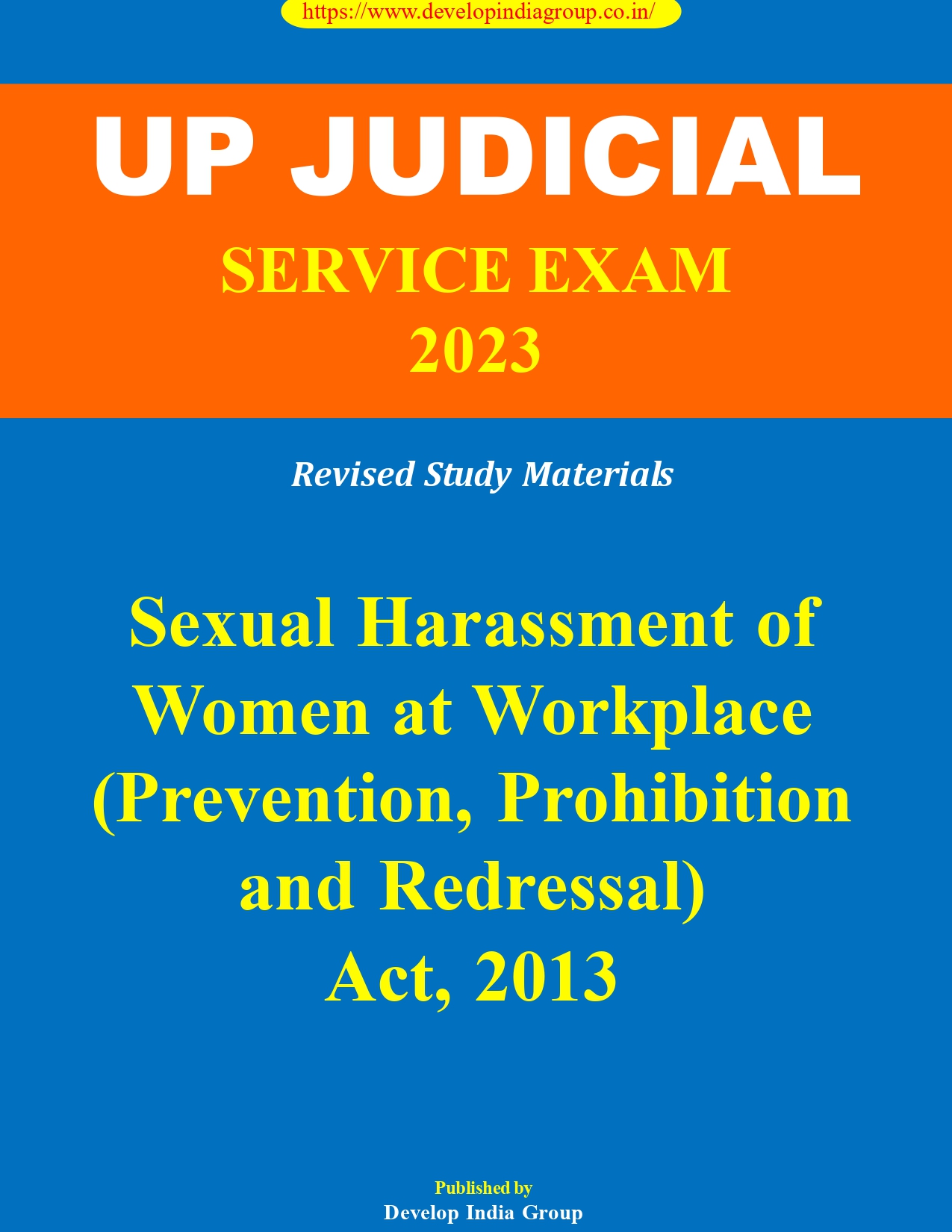 Sexual Harassment of Women at Workplace (Prevention, Prohibition and Redressal)Act, 2013 sample_page-0001